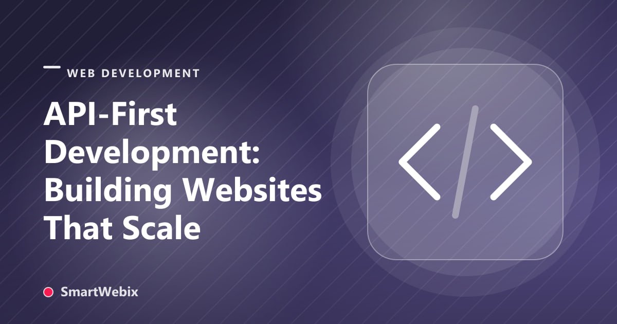 API-First Development: Building Websites That Scale