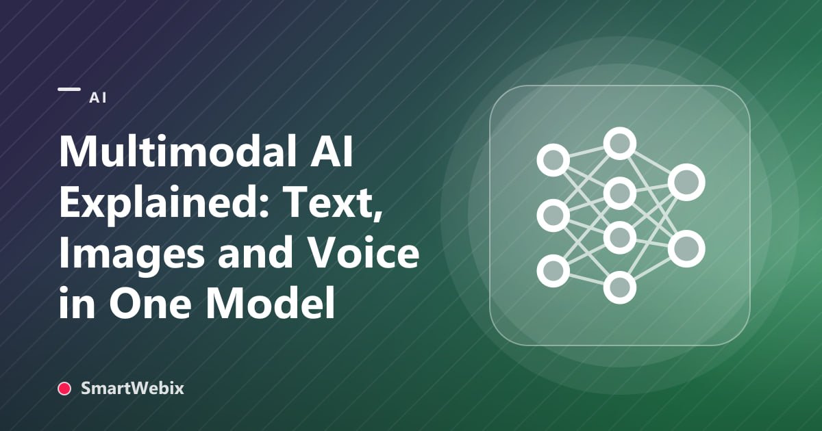 Multimodal AI Explained: Text, Images and Voice in One Model
